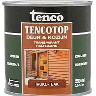 TENCO Top Deur  & Kozijn Dekkend Transparant Iroko/teak 0.25 Liter