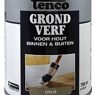 TENCO Grondverven Terpetinebasis Grijs 0.75 Liter
