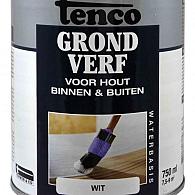 TENCO Grondverven Waterbasis Wit 0.75 Liter