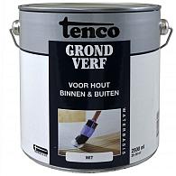 TENCO Grondverven Waterbasis Wit 2.5 Liter