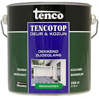 TENCO Top Deur  & Kozijn Dekkend Zijdeglans Middengroen 2.5 Liter