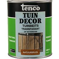TENCO Tuindecor Transparant Natuurbruin 1 liter