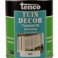 TENCO Tuindecor Dekkend Wit 1 liter