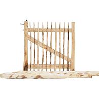 Kastanje poort Rustiek