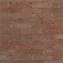 TAMBOUR 20x5x7 cm Paars genuanceerd