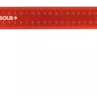 SOLA Schrijfhaak rood SRC 250x145mm