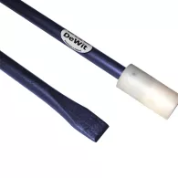 De Wit Stootijzer 1400x28 mm met nylon dop Ø 60 mm