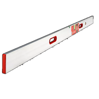 SOLA Strijklat met libel en gecentreerde handgrp. SLGI 2 200 cm