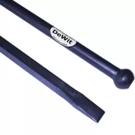 De Wit Stootijzer 1400 mm met 40 cm vierkant knop en beitel