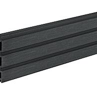 PuraFence Royal composiet plank 2,0 x 16,1 x 182 cm, ebony black