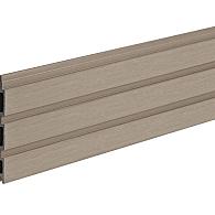 PuraFence Royal composiet plank 2,0 x 16,1 x 182 cm, light grey