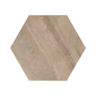 Staptegel Hexagons 60x52x2 Cappuccino