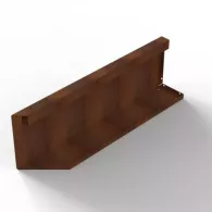 Bloembak Module+ 28cm Uitwendig hoekpaneel (B) 90x28 R