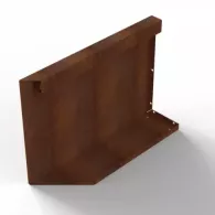 Bloembak Module+ 42cm Uitwendig hoekpaneel (B) 60x42 R