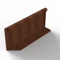 Bloembak Module+ 42cm Uitwendig hoekpaneel (B) 90x42 R