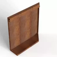 Bloembak Module+ 56cm Uitwendig hoekpaneel (B) 60x56 L