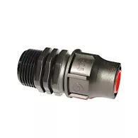 Palaplast koppeling, klem x buitendraad, 16 mm x ½"