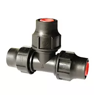 Palaplast T-stuk, 3x klem, 16 mm