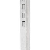 Berton© Betonpaal Linge, wit/grijs, diamantkop 13x13x120 cm, tussenmodel