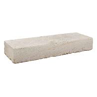 Bloktrede Travertin Ivory Cream 100x35x15 cm soft finish