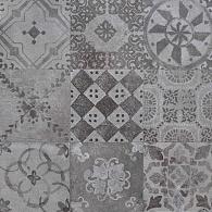 Vicolo Anthracite Dekor, 60x60x2 cm rectified 59,7x59,7 cm