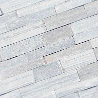Stone Panels Snow White Marble 60x15x1,5-2,5 cm (doos à 0,45 m2)