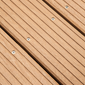 Bangkirai Vlonderplank 21x145mm glad/grof Basic 488cm