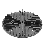 Vaste terrasdrager Dalsup diam./h 115/10 mm tegels voeg 3 mm