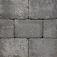 Stonique trommel 20x30x5 cm grijs/zwart