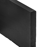 Berton©-onderplaat antraciet gecoat H24 x D3,5 x L184 cm