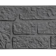 Berton©-motiefplaat smal antraciet H26 x D4,8 x L184 cm romeinsmotief