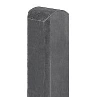 Berton©-paal antraciet, ronde kop 10x10x180cm Waal-serie