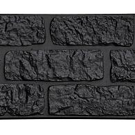 Berton©-motiefplaat smal, antraciet gecoat H26 x D4,8 x L184 cm romeins motief
