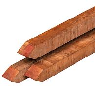 Hardhout Piketpaal 40x40 mm 60 cm