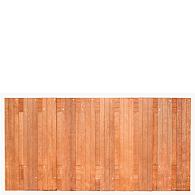 Tuinscherm hardhout kunstmatig gedroogd, 21-planks (19 + 2) Dronten 180 x 90 cm