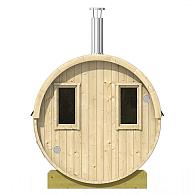 Saunabarrel | ø205 x 350 cm | 38 mm | onbehandeld vuren