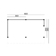 DHZ Kapschuur Goor Douglas 600 x 300 cm