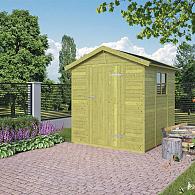 Tuinhuis Boudewijn grenen groen geïmpregneerd