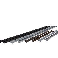 Set U-Profiel Roest 180 cm