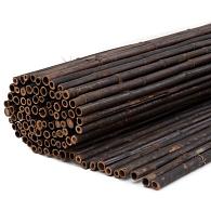 Bamboe rols. zwart 200-180 cm