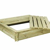 Zandbak Ernie met deksel celfix lengte 24 cm
