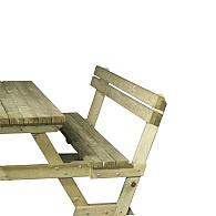Rugleuning t.b.v. Leer celfix (set 2 stuks)