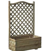 Plantenbak Penny Lane met trellis celfix lengte 140 cm