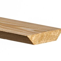 Vuren ruw Mastiekschroot 21.5x99 mm 450 cm
