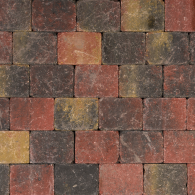 TAMBOUR 15x20x6 cm bont