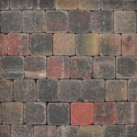 TAMBOUR 10x10x6 cm bont