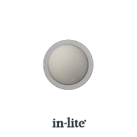 In-Lite Puck 22 LED grondspot 12V - Pearl Grey - Ø 22mm