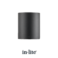 In-Lite Halo Down Wall 12v - Black