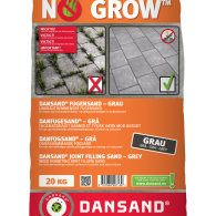 Dansand No Grow Onkruidwerend Voegzand Grey 20kg