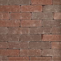 TAMBOUR 21x7x7 cm Paars genuanceerd